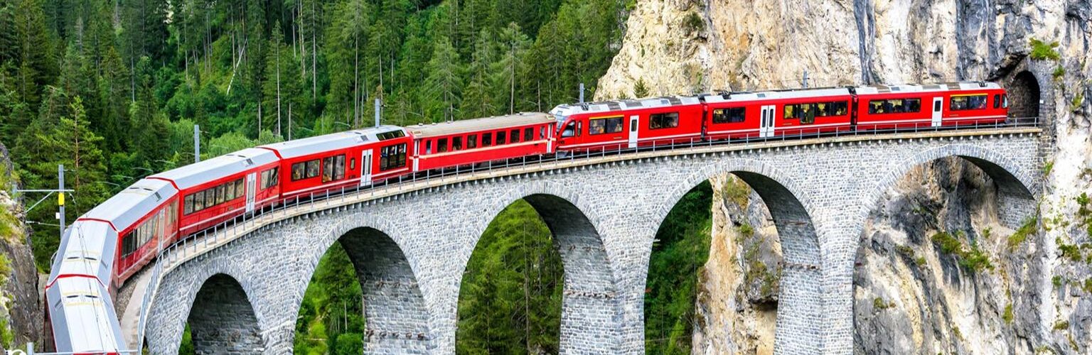 Trenino rosso, St Moritz ,Brescia