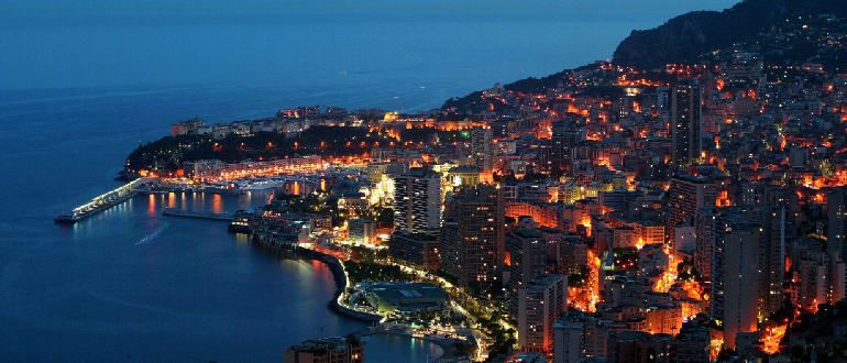 Nizza , Cannes e  Montecarlo